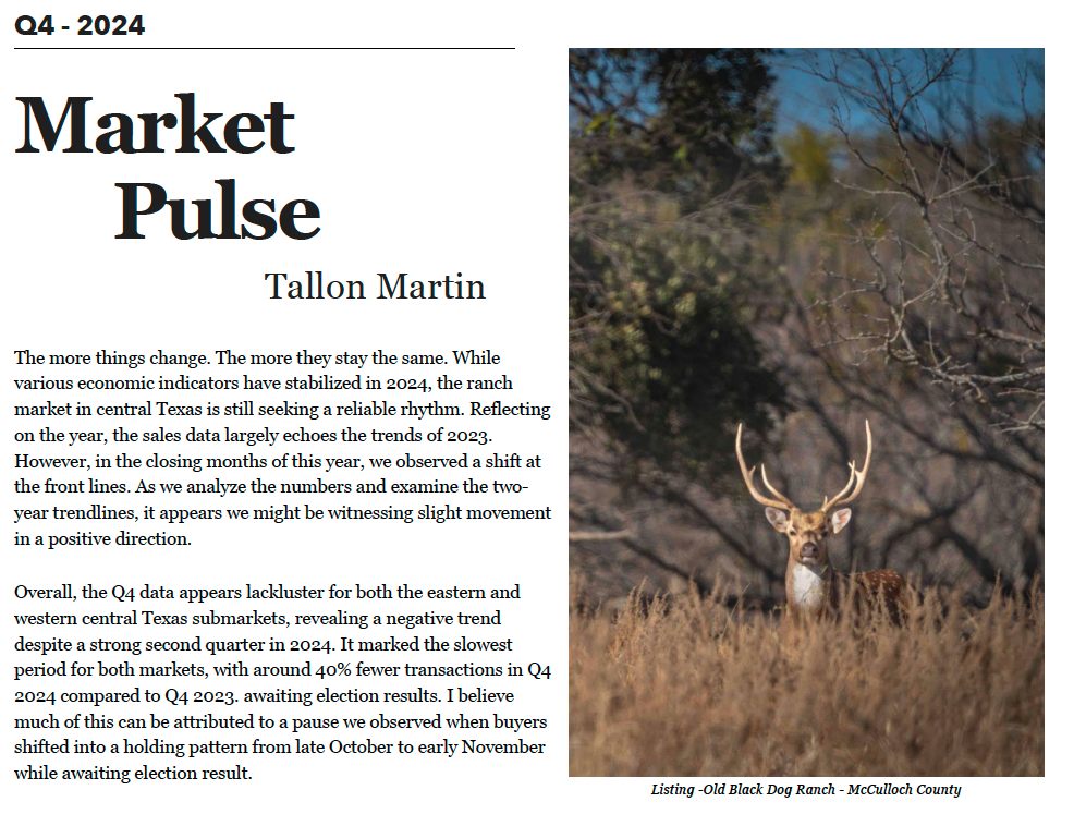 Q4 2024 Central Texas Market Pulse